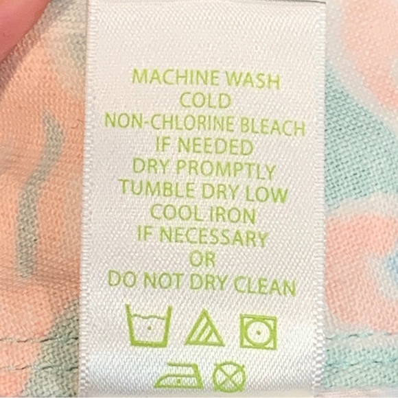 Lilly Pulitzer Worth Skinny Mini Zip Jeans - Sandbar Blue Make a Splash - Picture 11 of 12